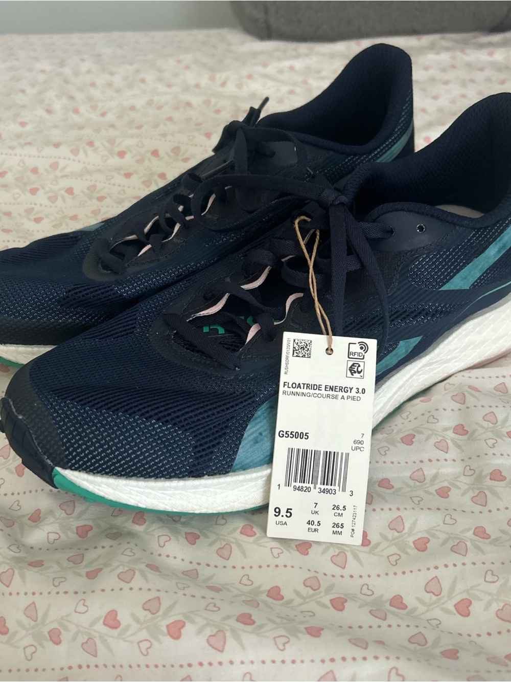 Reebok Floatride Energy 3.0 Women's Running Shoes - Navy/Teal